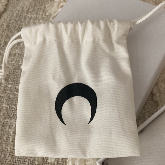 Marine Serre dangle logo earrings - Picture 3 of 4